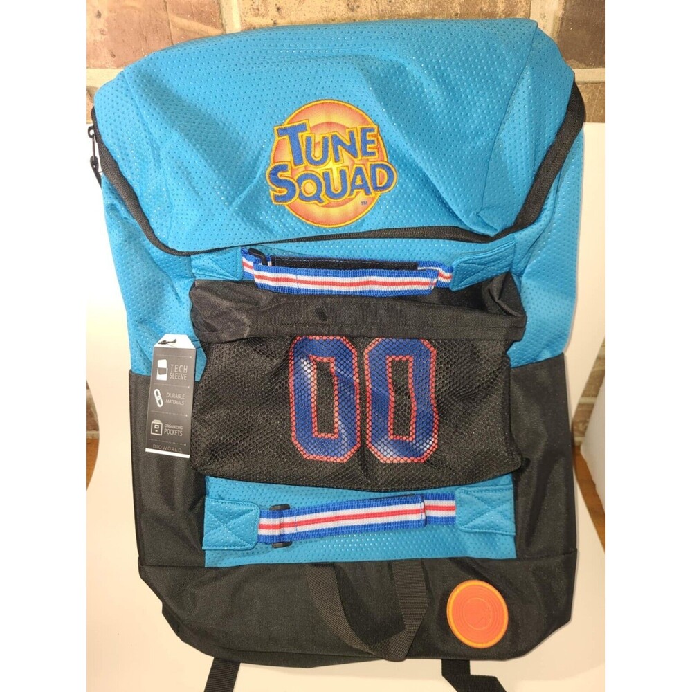 BIOWORLD SPACE JAM TUNE SQUAD LOONEY TUNES CLASSIC MOVIE JERSEY BACKPACK NEW